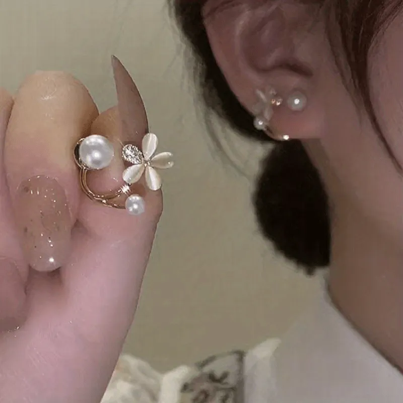 Unleash Your Personality with our Asymmetric Full Zircon Heart Shaped Tassel Earrings for Women and Girls