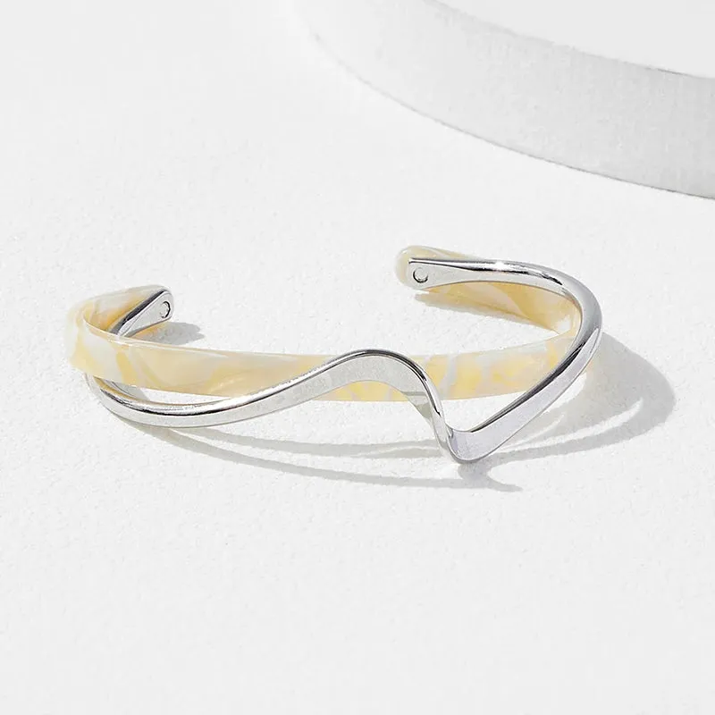 Wave Cuff Bracelet