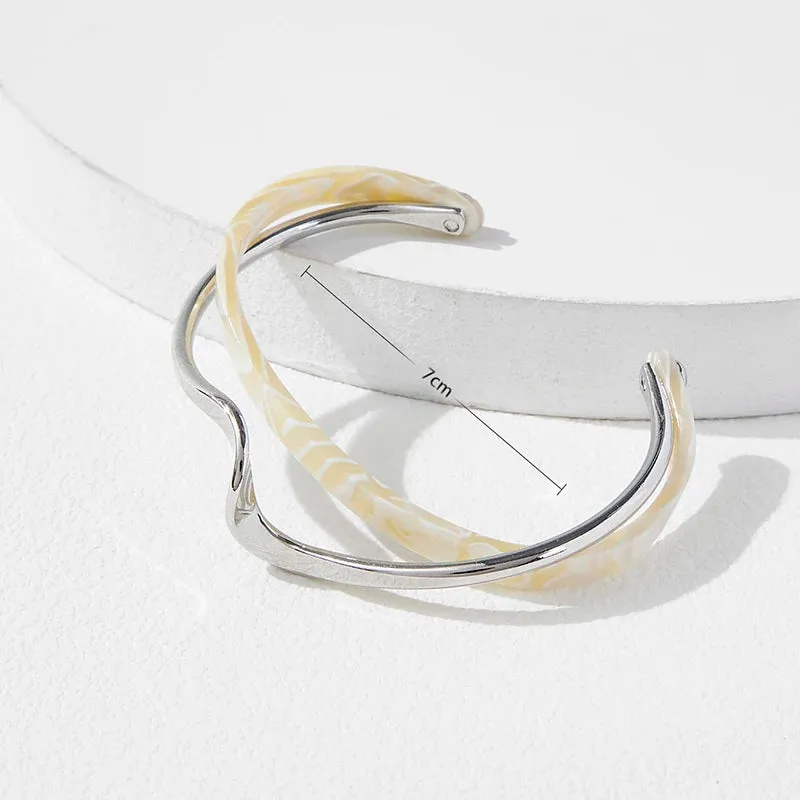 Wave Cuff Bracelet