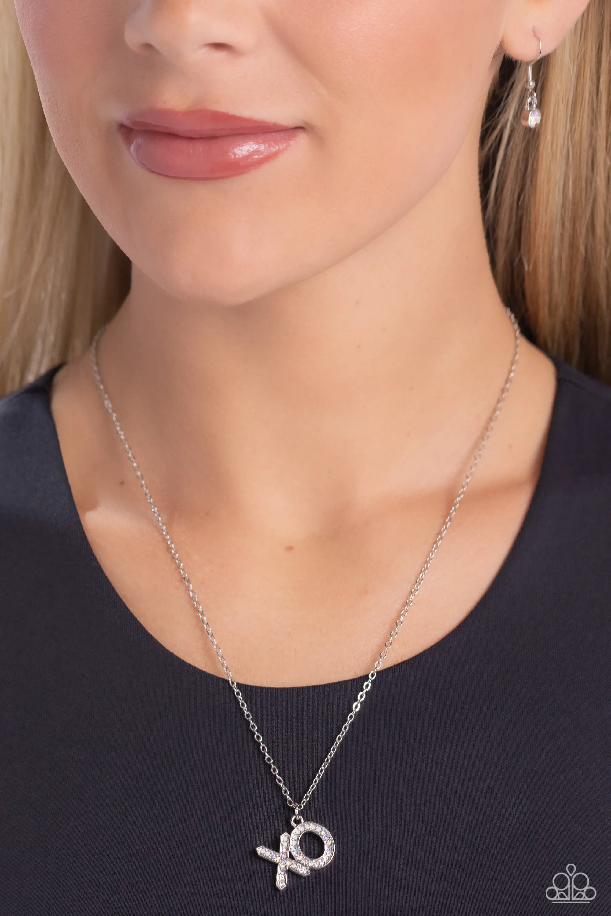 XO Showcase - White Necklace - Paparazzi Accessories